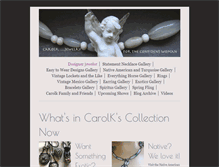 Tablet Screenshot of carolk.com